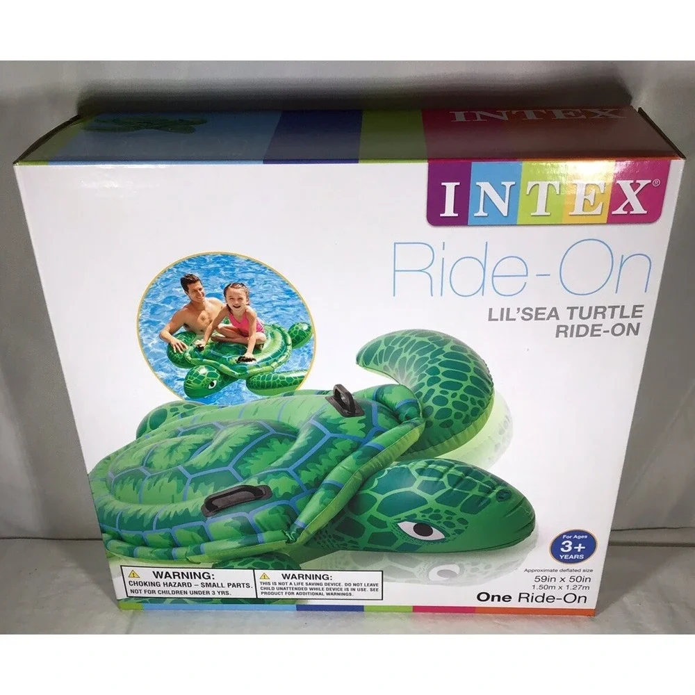 Intex Lil' Sea Turtle Ride-On, 59